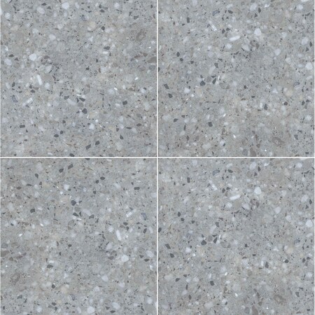 Msi Terrazo Gris 24 In. X 24 In. Porcelain Paver Tile, 2PK ZOR-LSC-0053